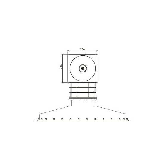 Skimmer Inox large meurtrière A800 WELTICO