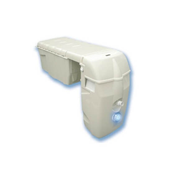 Electrolyseur au sel intégrable pour bloc filtration modulable MXCOO évolutif pour filtration de piscine jusqu'à 80m3