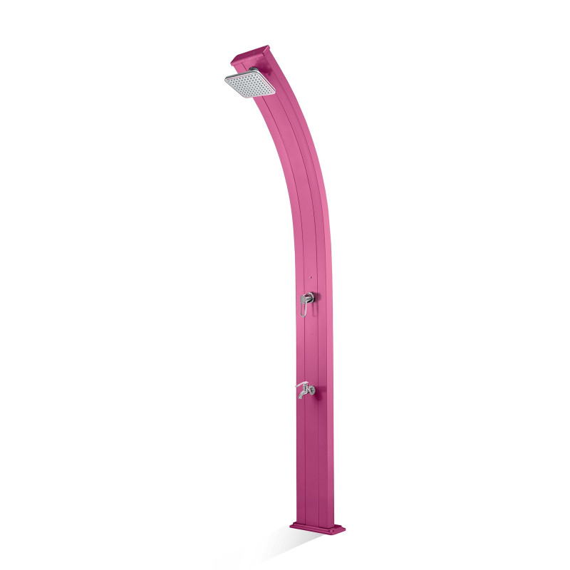 Douche solaire Design SPRING et rince pieds Douche solaire Design SPRING et rince pieds