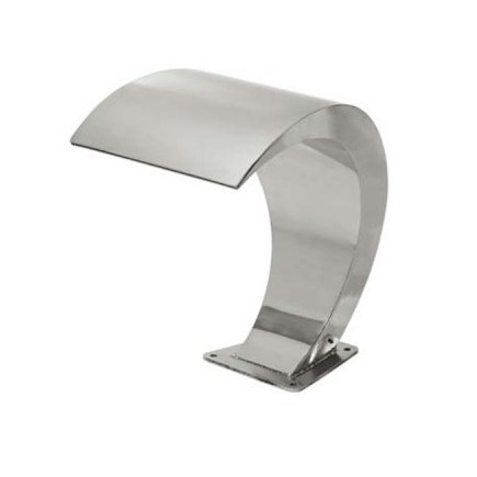 Cascade inox design avec ancrage pour piscine
