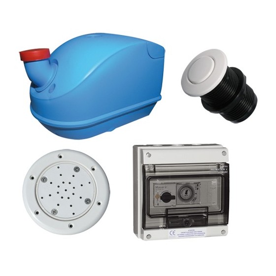 Kit injecteur d'air avec blower pour piscine