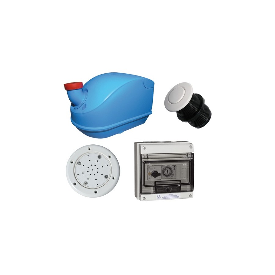 Kit injecteur d'air avec blower pour piscine