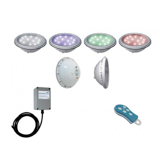 Lampe couleur 12 leds couleurs adaptable a tout type de projecteur standard de piscine