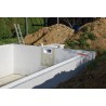 Mur filtrant complet GS14 s'intégrant dans votre maçonnerie