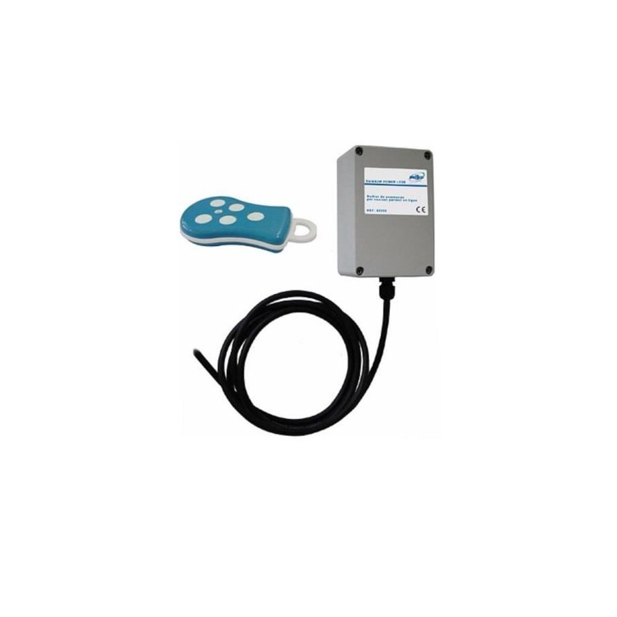 Télécommande + boitier courant porteur pour leds DIAMOND ou RAINBOW projecteur de piscine