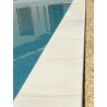 Margelles dalles plates sable DUNE pour tour de piscine 9x4.5m