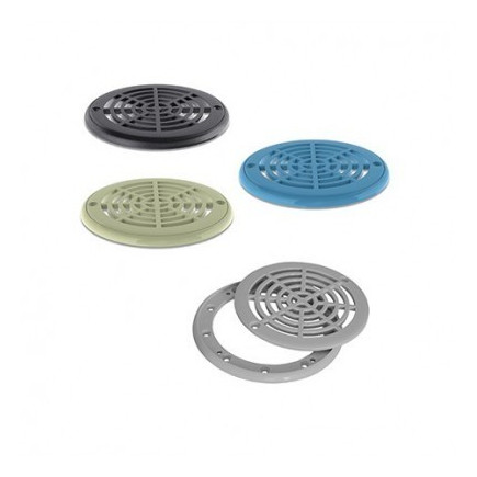 Grille grise  + bride pour bonde de fond WELTICO ELEGANCE