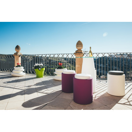 Fauteuil Pouf rond extérieur COMFY ROUND