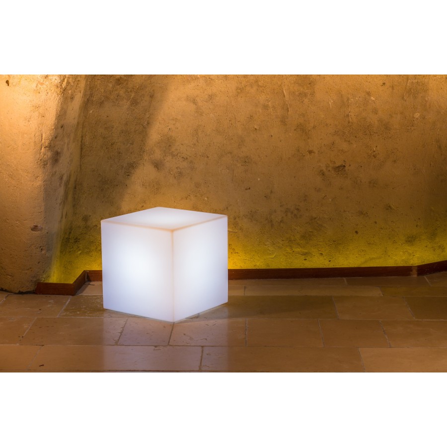 Cube lumineux blanc YOUCUBE Cube lumineux blanc YOUCUBE