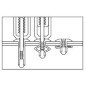 Rivets inox à frapper 20 mm - PVC armé - Boîte de 100 pièces Rivets inox à frapper 20 mm - PVC armé - Boîte de 100 pièces