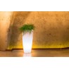 Pot  lumineux Multi couleurs STILO rond design pour l'extérieur petit modèle