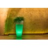 Pot  lumineux Multi couleurs STILO rond design pour l'extérieur petit modèle