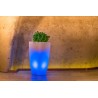 Pot lumineux  STILO SQUARE design pour l'extérieur petit modèle