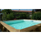 Piscine carré en bois BABY DETENTE Hors sol ou enterrée Piscine carré en bois BABY DETENTE Hors sol ou enterrée
