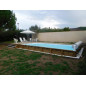 Piscine bois hors sol CITY L DETENTE 7.75 x 4.00 m Hors sol ou enterré
