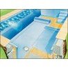 Pvc armé ALKORPLAN 2000 Verni en 2.05x25m pour piscine