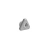 Jet orientable triangulaire à rotule INOX pour buse WELTICO DESIGN