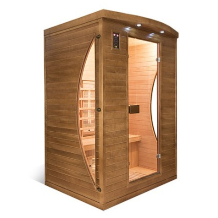 Sauna Infrarouges SPECTRA 2 à 4 places - Technologie DUAL HEALTHY