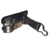 Cliquet 25mm inox + boucle pour fixation couverture piscine