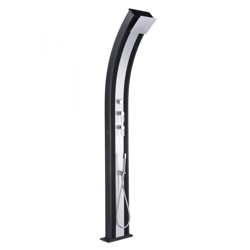 Douche hybride solaire Aluminium design DADA pour piscine Douche hybride solaire Aluminium design DADA pour piscine