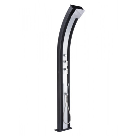 Douche hybride solaire Aluminium design DADA pour piscine
