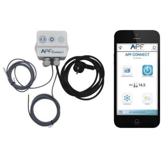 APF Connect Water et LED control piloter vos projecteurs et votre filtration sur votre Smartphone