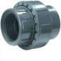 Raccord union femelle démontable Ø50mm fileté 1,5" ou 2" PVC pression