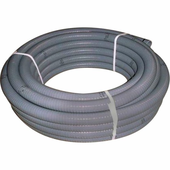 Couronne PVC souple HIDROTUBO standard gris diam 50 ou 63mm pour raccords piscine