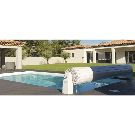 Volet piscine Hors sol classique SOLIPRO sur mesures pour piscine