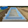 Kit complet de construction de piscine en blocs polystyrène sur mesure