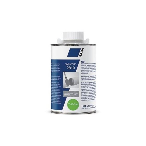 Colle SabaPVC 2810 sans THF pour eau potable
