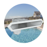 Skimmer miroir WELTICO WE-LINE A800 pour piscine