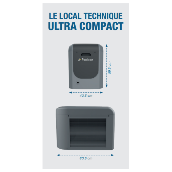 POOLEX-POOLICAN-local-technique-complet-avec-filtration-circulation-chauffage-et-traitement-jusqu'à-25m3-dimensions