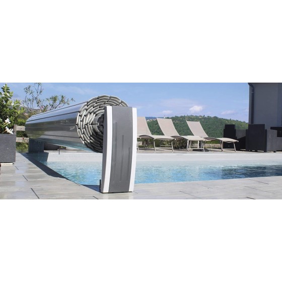 Volet piscine Hors sol FDC électronique modèle BALI sur mesure rèf : AMRAOUI