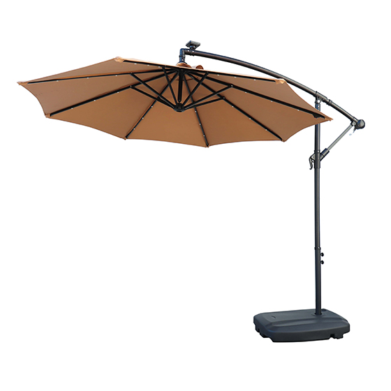 Parasol pour Spa déporté avec LED intégrées