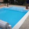 PVC armé 150/100 SOPREMAPOOL PREMIUM – Verni Uni - Rouleau de 25 x 1,65m