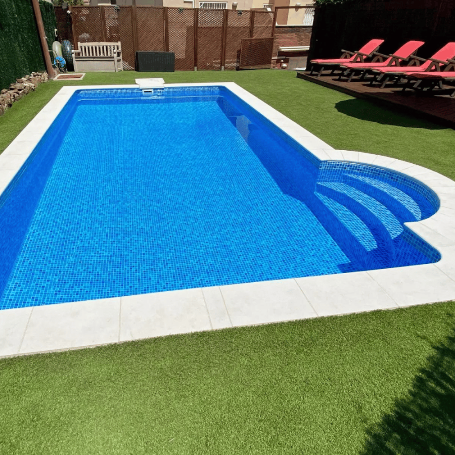 PVC armé 150/100 SOPREMAPOOL DESIGN Verni imprimé pour piscine