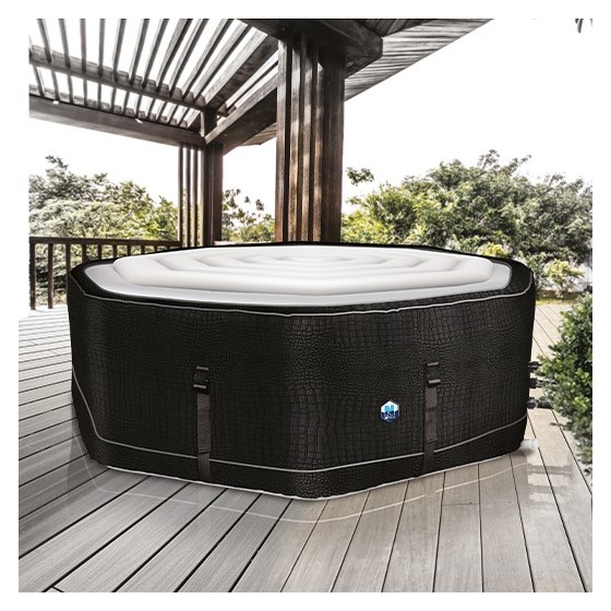 Couvercle gonflable pour spa octogonal 5/6 places - 155 x 155 cm