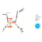 Vélo Aquatique Aquabike WR 3 Vélo Aquatique Aquabike WR 3