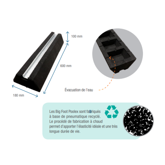 Supports-anti-vibration-pour-pompe-à-chaleur-POOLEX