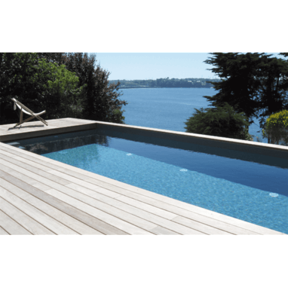 Liner 75/100 Standard Sable sur mesures pour piscine référence : TEULIER Option 1