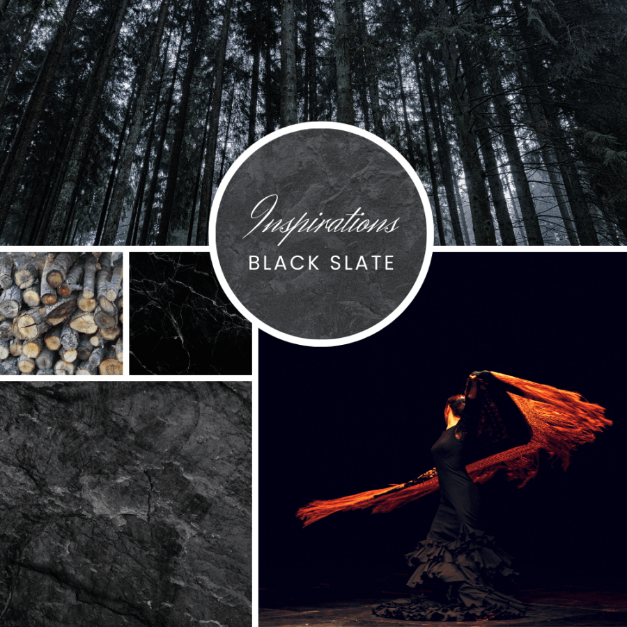 planche d'inspiration black slate