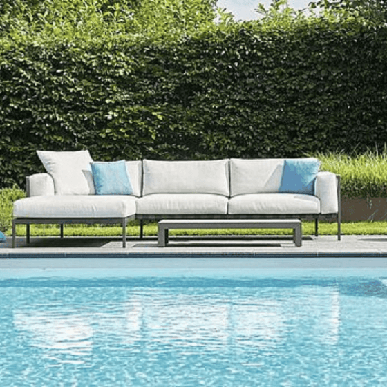 Piscine avec Pvc armé ALKORPLAN 2000 Verni Uni couleur blanc