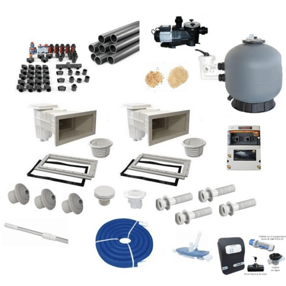 Kit de filtration traitement au Sel 2 APF-2024