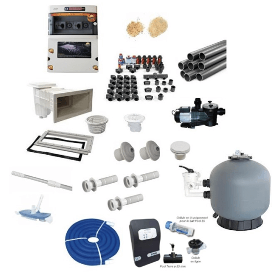 Kit de filtration traitement au sel 1 APF-2024