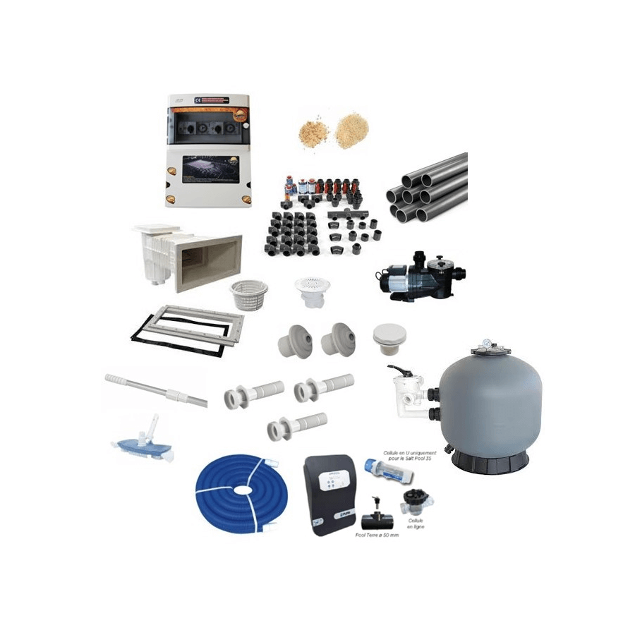 Kit de filtration traitement au sel 1 APF-2024