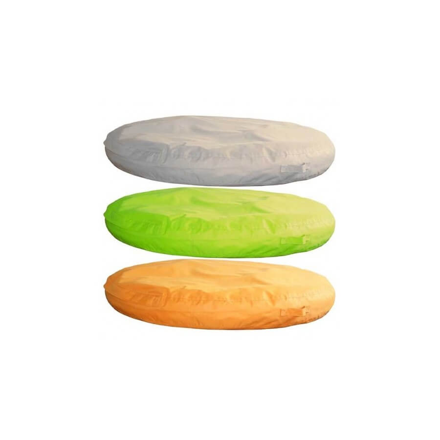 photo des différents coloris des coussins island gonflable