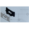 Kit de 4 fixations Pushlock – Volet de piscine DEL