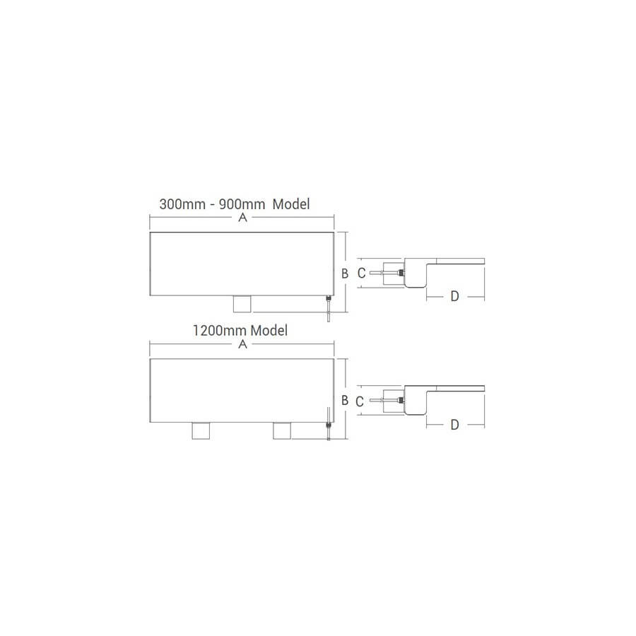 schéma Cascade piscine LED Laminar EMAUX