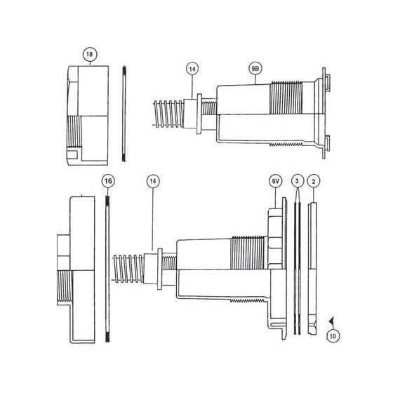 schéma des mini projecteur hayward